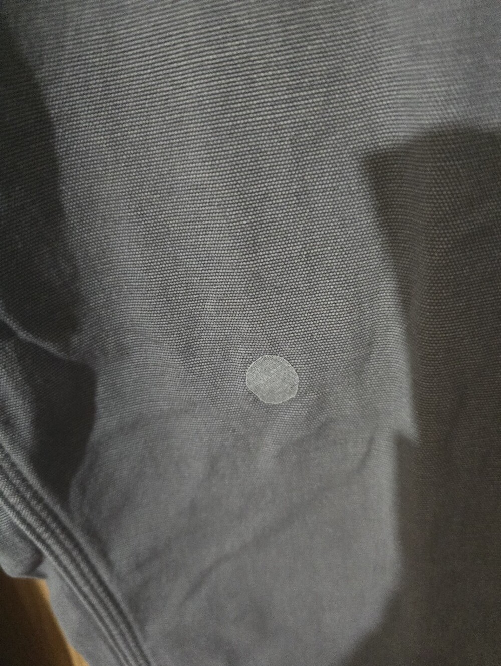 Carhartt Gray Utility Work Pants with Back Patch Pockets - Picture 4 of 4